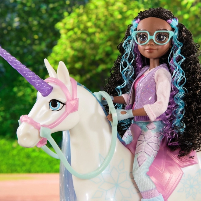 Figurină Unicorn Academia Unicornilor Mix Fulgușor, Flăcărică