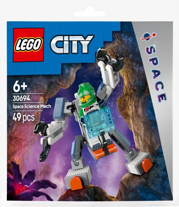 Set LEGO City Mech Spațial Științific