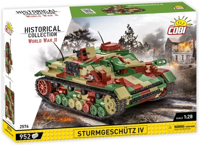 tanc Stegoburg Cobi WWII Sturmgeschutz IV 1:28