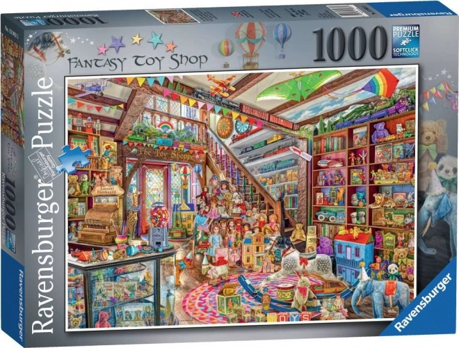 Puzzle Ravensburger atelierul de jucării din fantezie 1000 piese