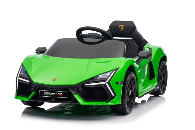 Mașinuță electrică Lamborghini Revuelto verde