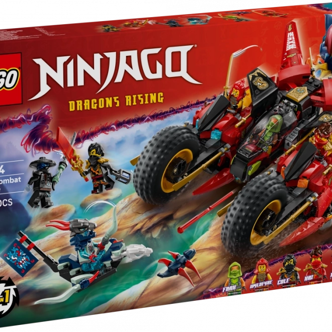Lego Ninjago Vehicul de luptă ninja 3în1