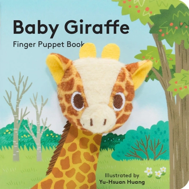 Cărticică cu marionetă – pui de girafă