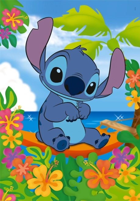 Puzzle CLEMENTONI Lilo & Stitch în hamac 104 piese