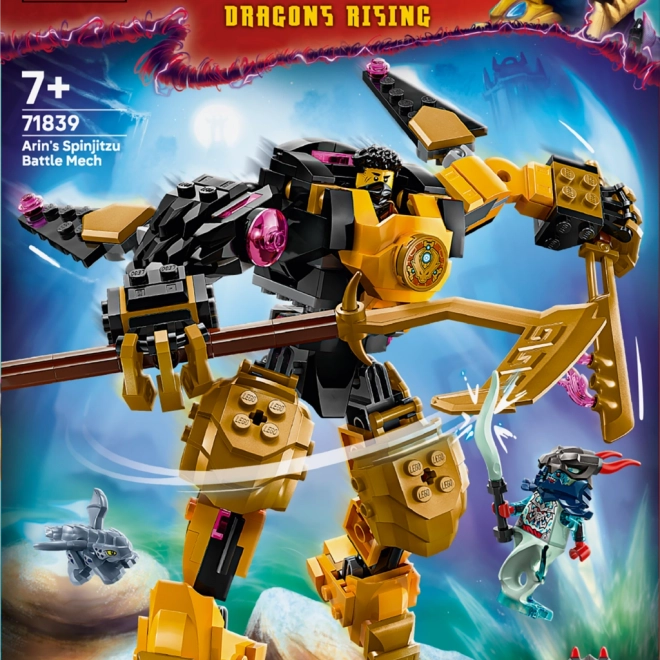 LEGO Ninjago Arin și robotul de luptă Spinjitzu