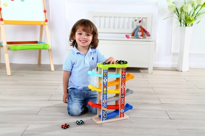 Tooky Toy Tobogan Colorat pentru Mașini