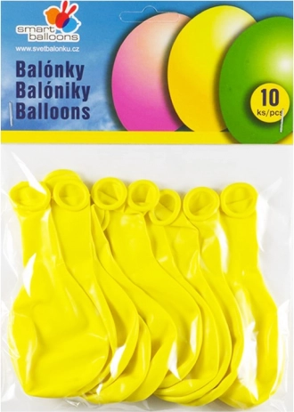 Baloane gonflabile galbene 10 buc