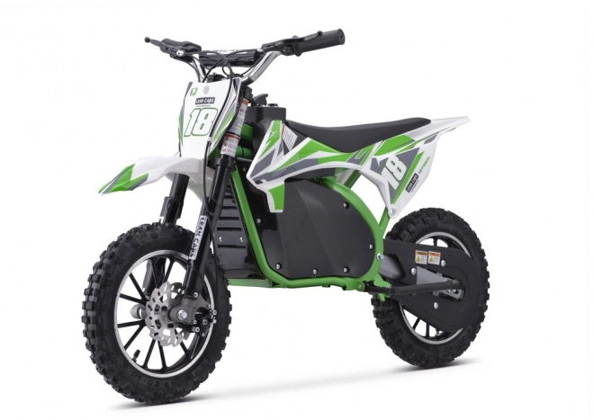 Motocicletă de Cross TRAIL KING pe Acumulator Verde