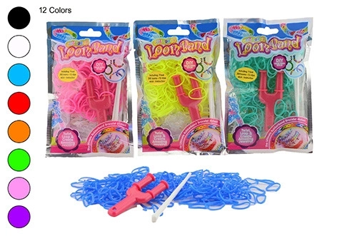 Set elastic pentru brățări cu împletitor
