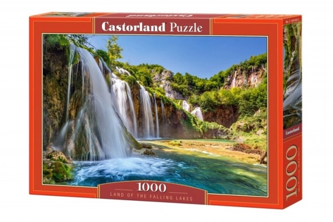 Puzzle 1000 piese Ținutul Lacurilor Care Cad