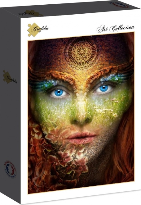 Puzzle Natură – femeie 1000 de piese