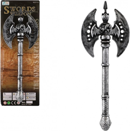 Secure de plastic din antichitate 30 cm – argintie