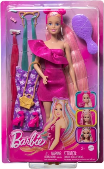barbie joacă-te cu părul – păpușă cu accesorii pentru coafuri