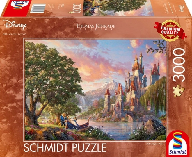 Puzzle Schmidt frumoasa și bestia lumea magică a belle