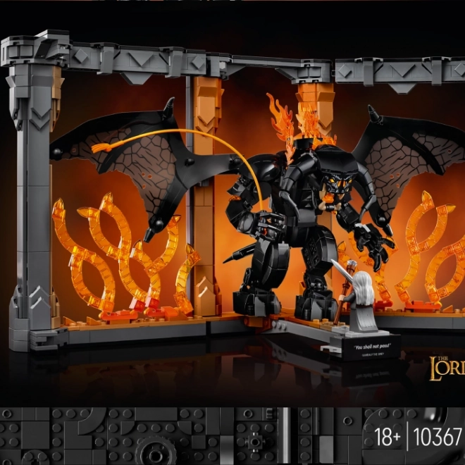 LEGO Icons Suport carte: Stăpânul inelelor – Balrog