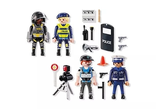 Set figurine polițiști Action Heroes de la PLAYMOBIL