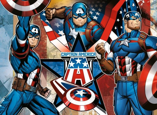 Puzzle Ravensburger Marvel: Căpitanul America XXL 100 piese