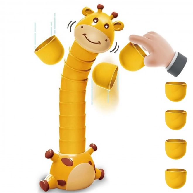 Joc de îndemânare girafa WOOPIE