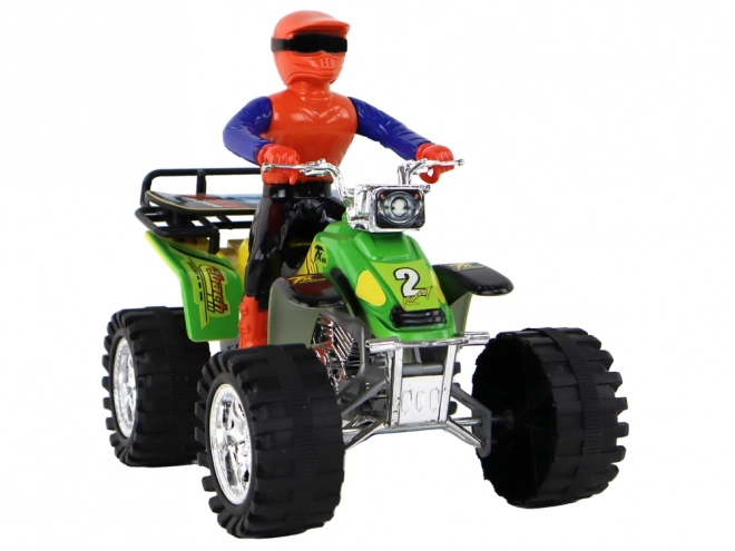 quad teren 4x4 cu pusher