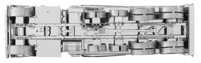 Puzzle 3D Metal Earth Camion Basculant Freightliner