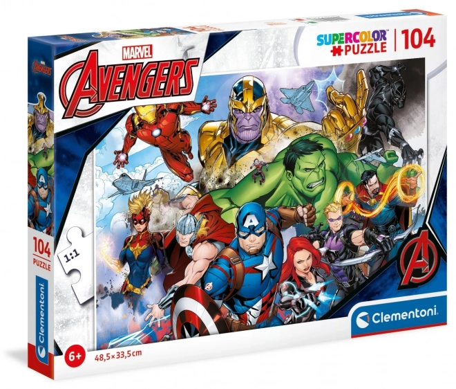 Puzzle Clementoni Marvel: Avengers 104 piese