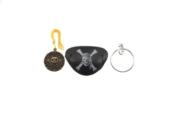 Set pirat cu sabie si accesorii din plastic 58cm
