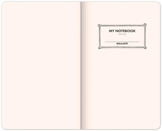 Notique Notebook Maappi, Liniat, 13 x 21 cm