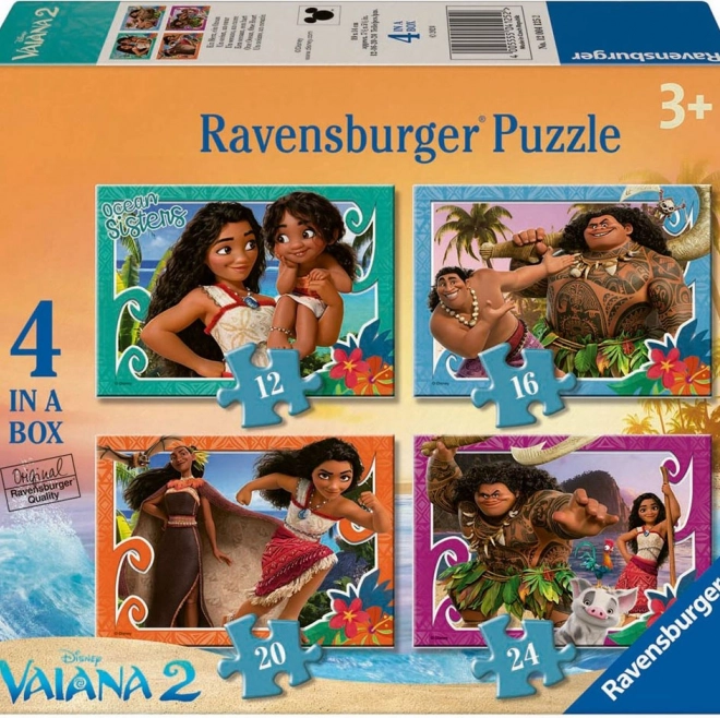 Ravensburger Puzzle Vaiana 4v1