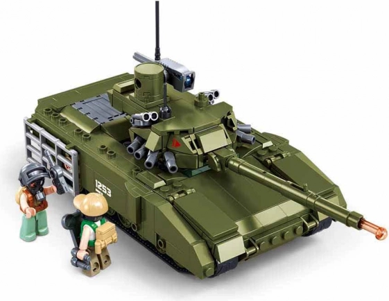 Set de Construcție Tanc Armata Sluban Army