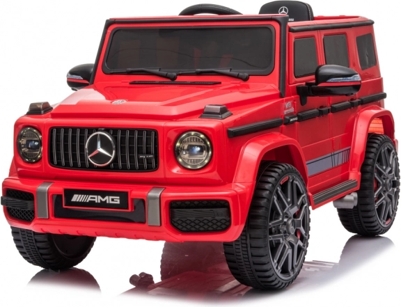 Mașină cu acumulator pentru copii Mercedes G63 roșie