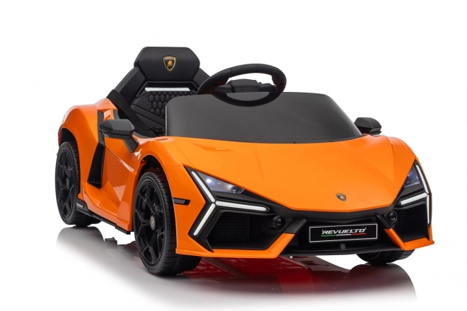 Mașină electrică pentru copii Lamborghini Revuelto portocalie