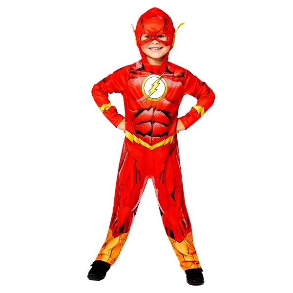 Costum Flash pentru copii 6-8 ani