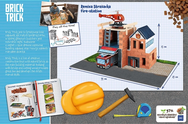 Halta de pompieri Trefl Brick Trick XL