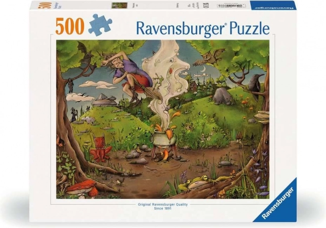 Puzzle RAVENSBURGER Vrăjitoare 500 Piese