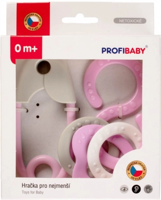 Set de jucării senzoriale cu șpilc și formă de opt în cutie