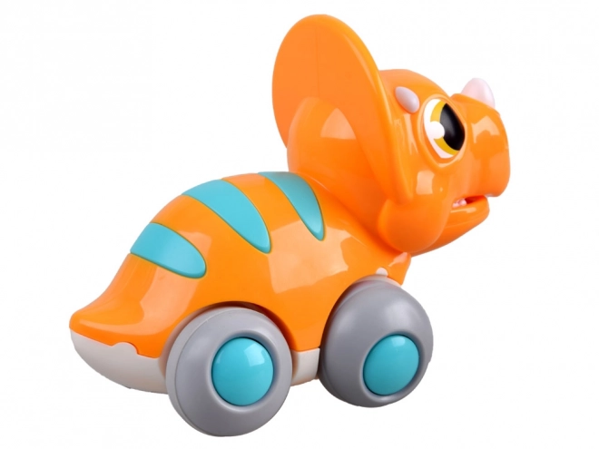 Jucărie dinozaur rulant – Portocaliu