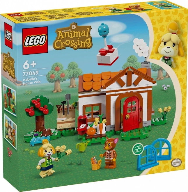 vizită la Isabelle - set de construcție Animal Crossing