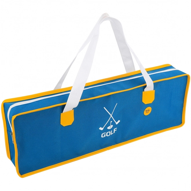 Set de golf din lemn pentru 2 persoane