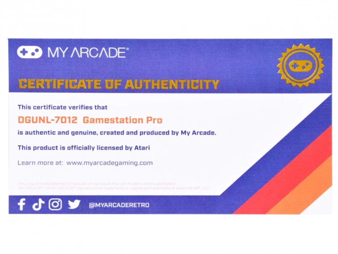 Consola retro Gamestation Pro aniversar ATARI