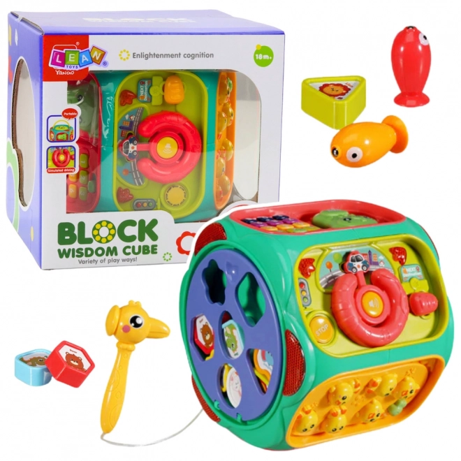 Cub educațional interactiv 8în1