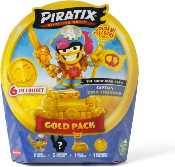 Figurine Pirat cu accesorii Comoara de Aur