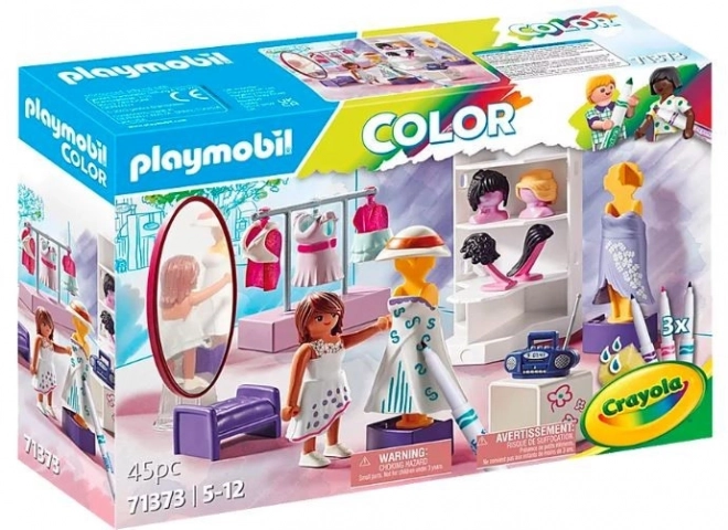 set de creație vestimentară Playmobil Color