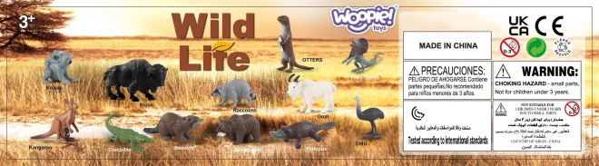 Set figurine animale sălbatice Woopie