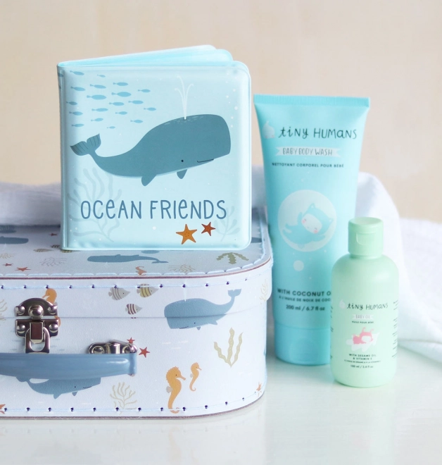 O mică carte de baie a companiei Lovely – Prieteni din ocean