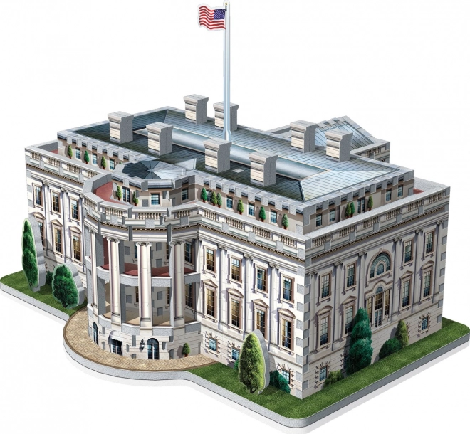 Puzzle 3D Casa Albă Wrebbit