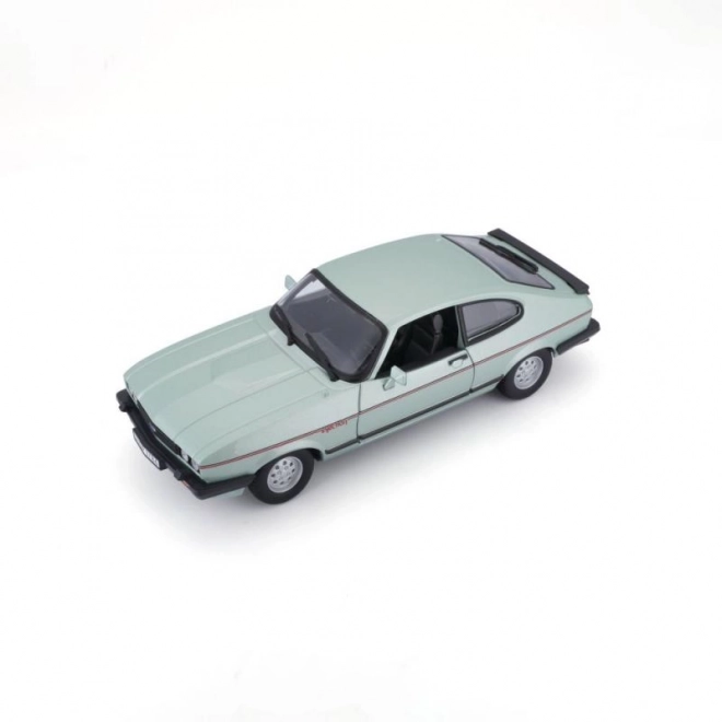 Mașinuță Ford Capri 1982 Bburago 1:24 Plus Verde Deschis