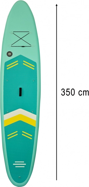 Paddleboard gonflabil 350 cm cu accesorii și scaun