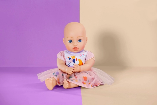 Rochițe tutu cu unicorni Baby Born pentru păpuși