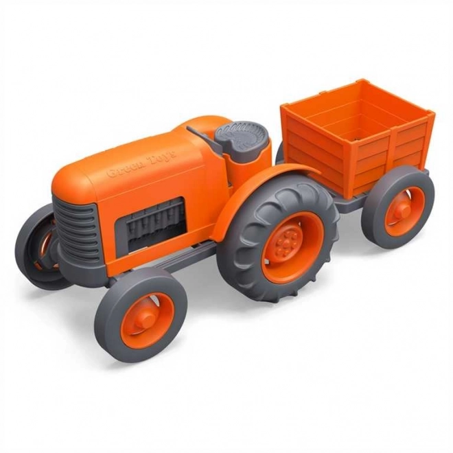 Tractor cu remorcă Green Toys