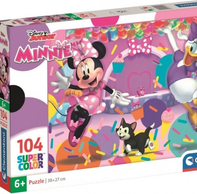 Puzzle Minnie și Daisy la petrecere 104 piese